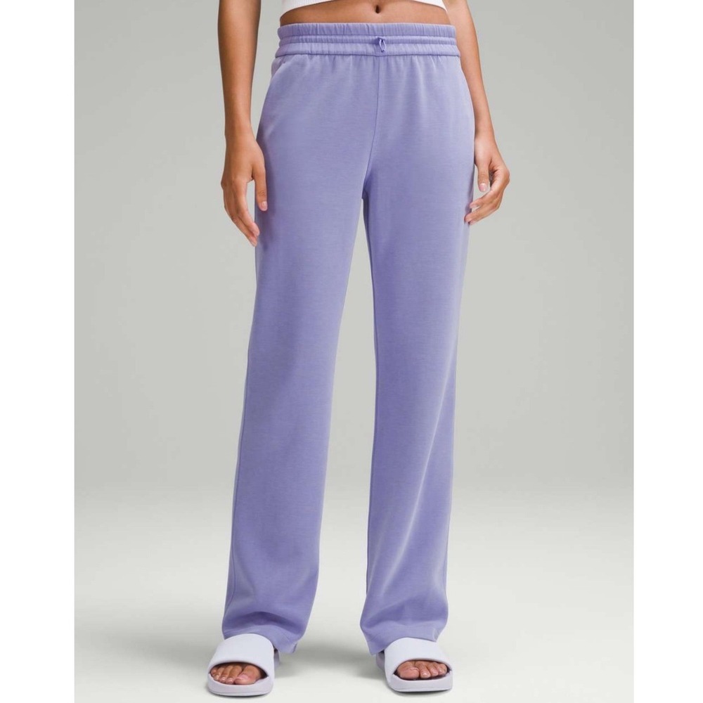 Lululemon Womans 14 Pants Pull On Softstreme High-Rise Full Length Purple